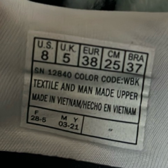 NEW Sketchers Air-Cooled Memory Foam Slip On Sneaker Gray/White - Picture 8 of 8